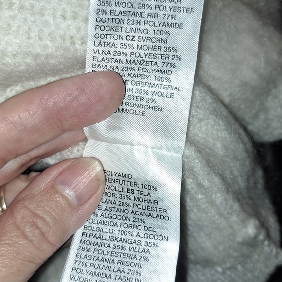 Anthropologies PARIS ATELIER & OTHER STORIES WOOL/ MOHAIR Blend New MED - Picture 11 of 14